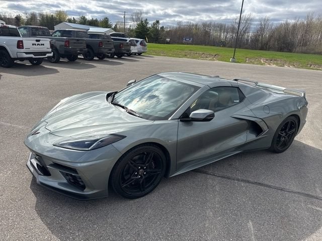 2022 Chevrolet Corvette Stingray — side profile view