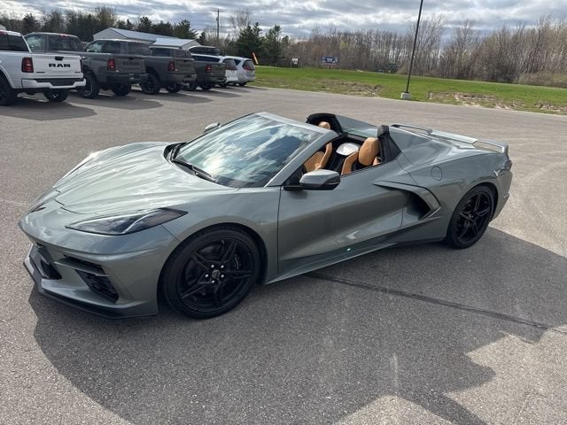 2022 Chevrolet Corvette Stingray — rear three-quarter view