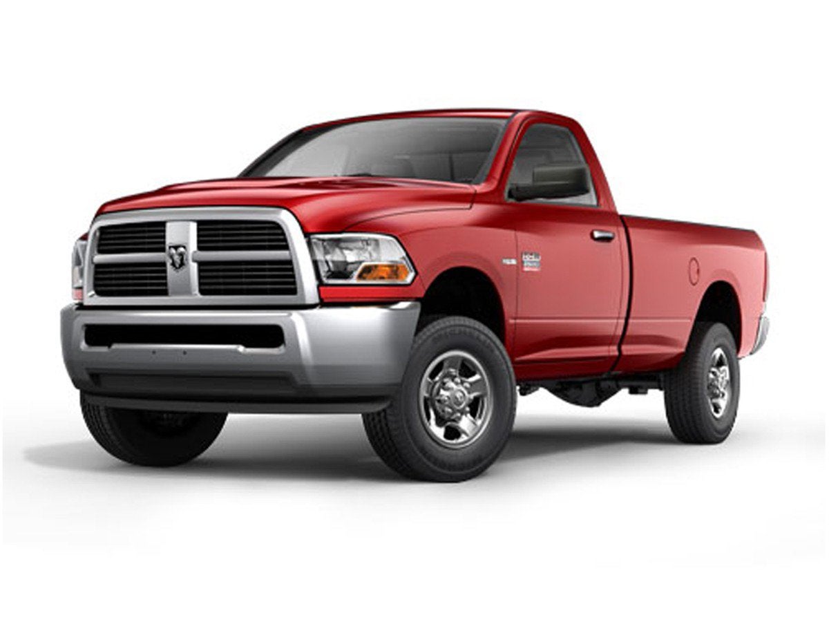 2012 RAM 2500 ST in White — front three-quarter view